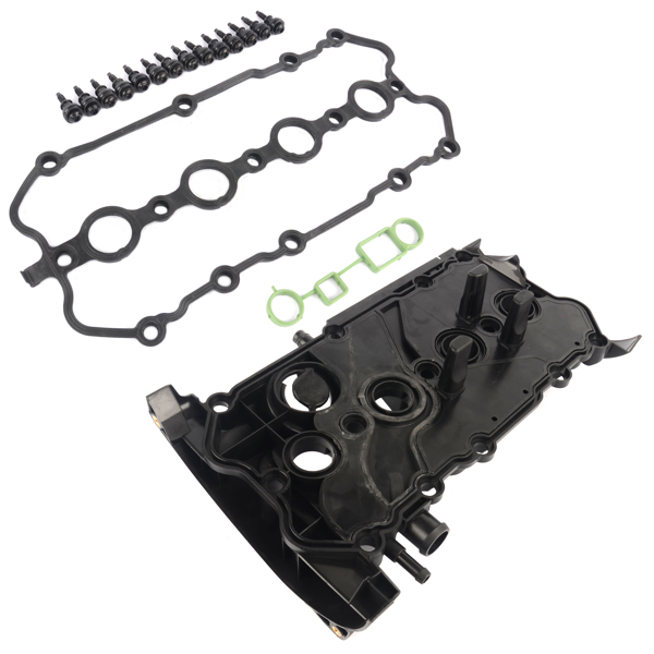 Engine Valve Cover with Gasket Bolts For Audi A4 2.0L L4 Quattro 06D103469H 06D103469L