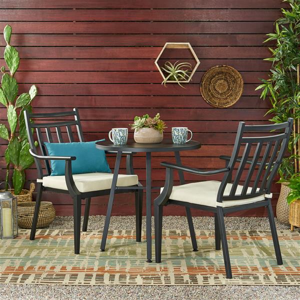 3PC METAL BISTRO SET