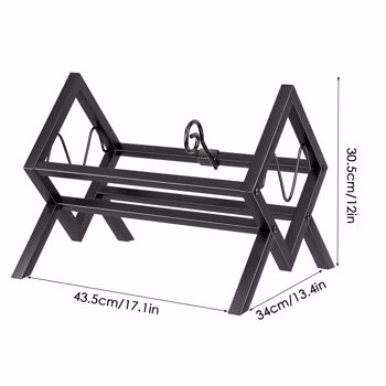 Vinyl Record Storage – Matte Black Vinyl Record Holder 80 To 100 LP Capacity - D