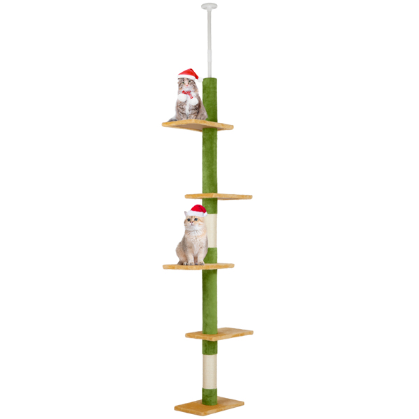 90-106inch Cat Tree Cat Tower for Indoor Cats