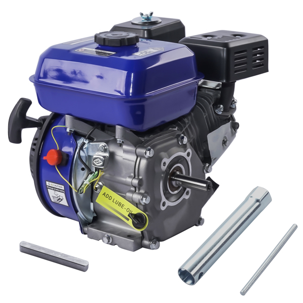 Electric Start Gas Engine Motor 212cc 4-Stroke OHV 7HP Horizontal Water Pump