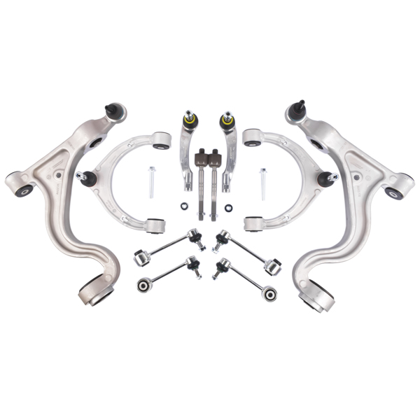 12Pcs Front Suspension Control Arm Kits For Porsche Panamera 2010-2013 3.6L 4.8L 97034105304 97034105404