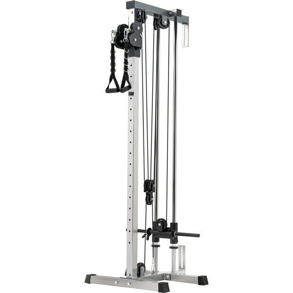 Lat Pulldown Machine Home Gym Fitness Silver