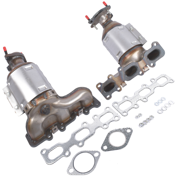 Manifold Catalytic Converters for Ford Explorer V6 3.5L 2013-2019 High Flow Cat 30584+30585