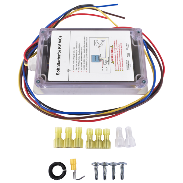 Enables Easy Start an A/C & Appliances on RV A/C Soft Starter Smart Control Kit