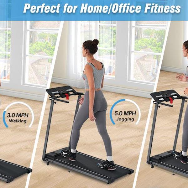 NEW Folding Treadmills Walking Pad Treadmill for Home Office -2.5HP Walking Treadmill With Incline 0.5-7.5MPH 265LBS Capacity Treadmill for Walking Running