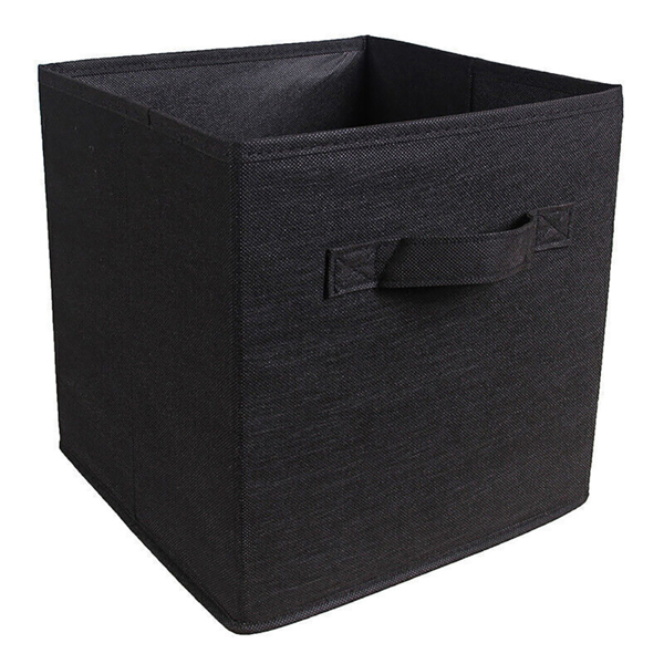  Storage Cube Boxes Fabric Foldable Collapsible Storage Box Basket Clothes Toy 4X