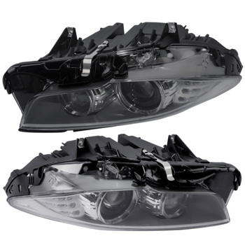 Pair Headlights Left + Right 63127199617 for 2010-17 BMW 5 Series GT F07 w/ AFS