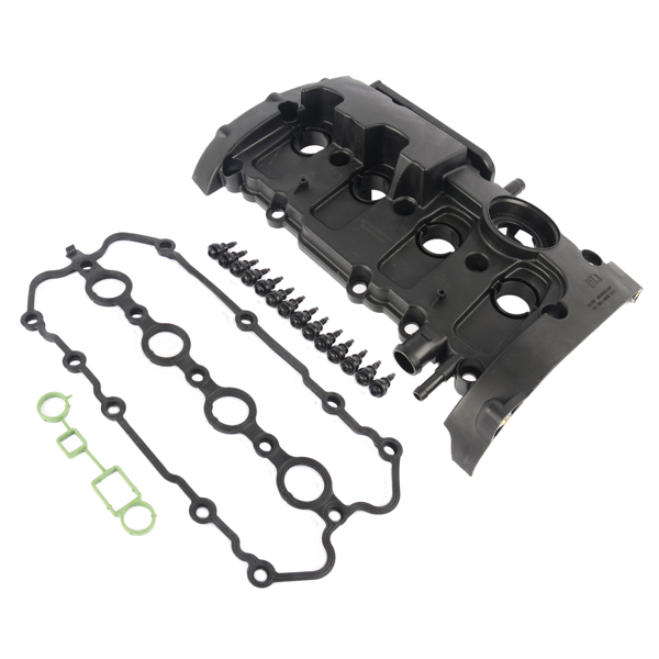 Engine Valve Cover with Gasket Bolts For Audi A4 2.0L L4 Quattro 06D103469H 06D103469L