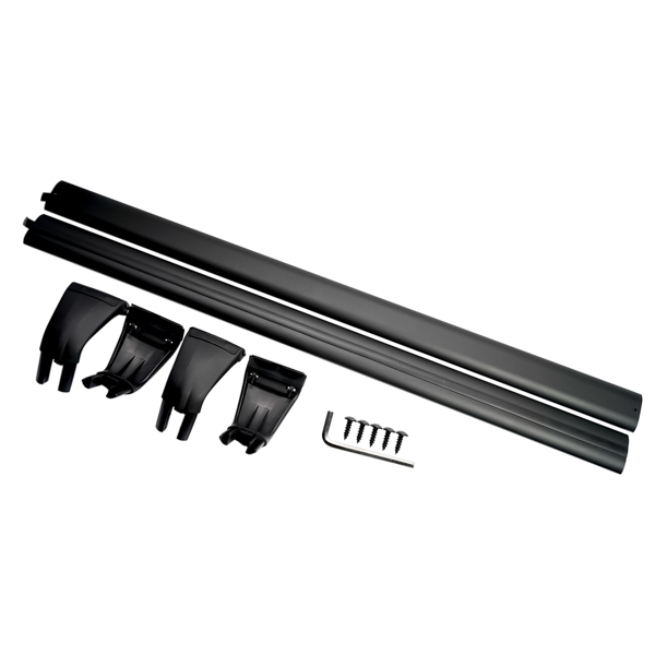 Black Luggage Roof Rack for Jeep Wrangler JK JL Gladiator JT l4 V6 GAS 2&4 Door 2L 3.6L 3.8L 6.4L 2007-2024