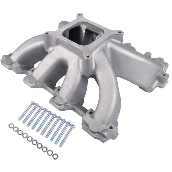 28097 Intake Manifold Single Plane Aluminum for GM Gen III/IV LS Engines with LS1/LS2/4.8/5.3/6.0L