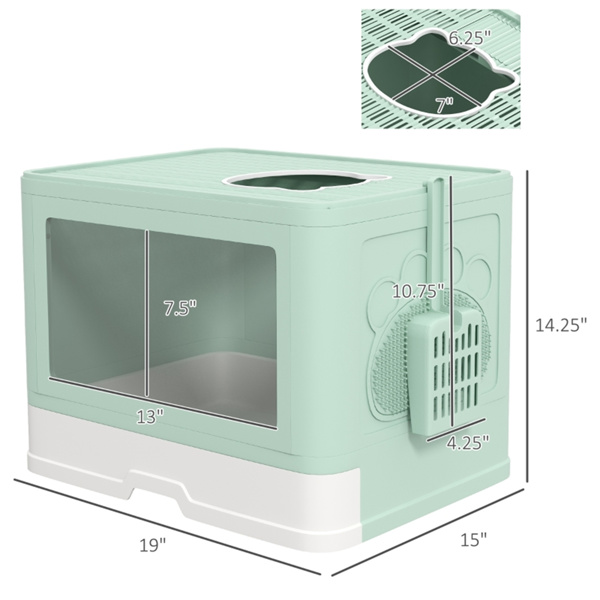 Fully Enclosed Cat Litter Box/Cat Litter Box 