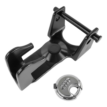 Black Gooseneck Trailer Hitch Locks TL-50 Coupler Trailer Lock Gooseneck Lock