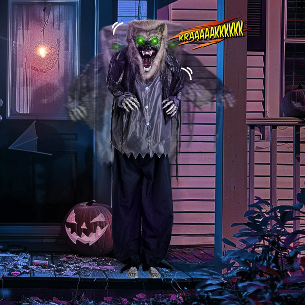 6.9ft Werewolf Outdoor Halloween Decorations