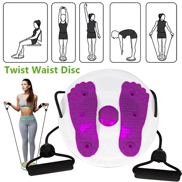 Waistwhisper - Body Shaping Waist Twisting Disc Waist Whisper Exerciser Trainer