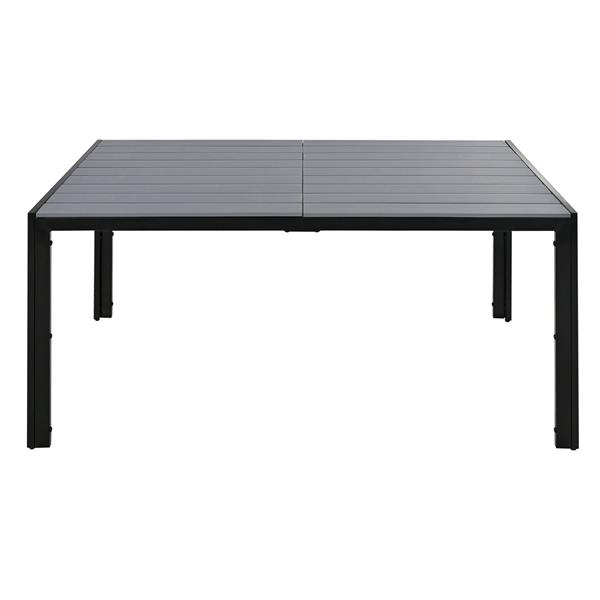 High-quality Steel Outdoor Table and Chair Set, Suitable for Patio, Balcony, Backyard.