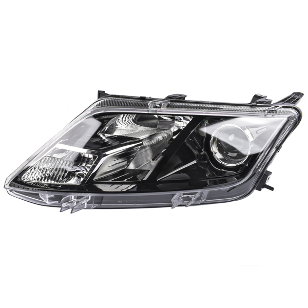 Headlight Assembly for 2010-2012 Ford Fusion Black Housing Halogen LH 9E5Z13008B