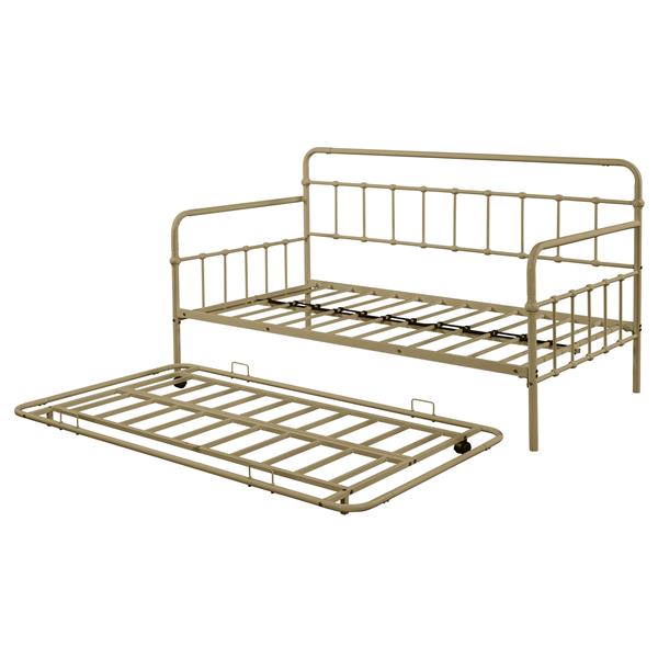 Metal Frame Daybed with trundle