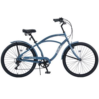 7 Speed Bicycles,  Multiple Colors 26\\"Inch  Beach Cruiser Bike