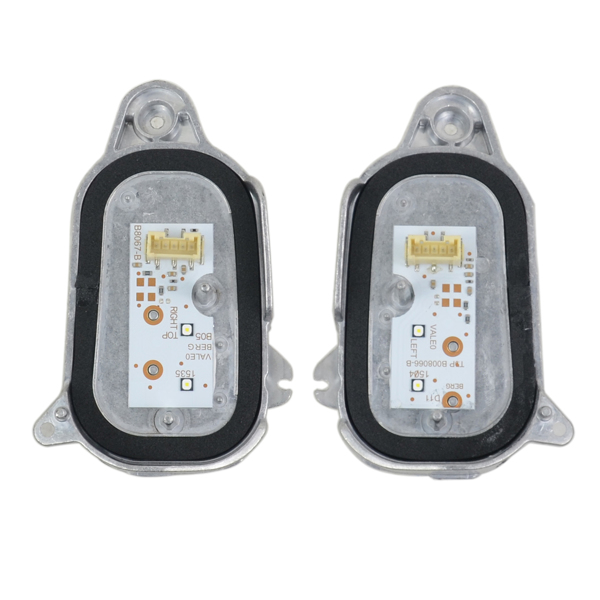 2X Left & Right For Audi Q5 SQ5 13-17 Headlight Ballast Daytime Running LED Unit 8R0941475A 8R0941476A