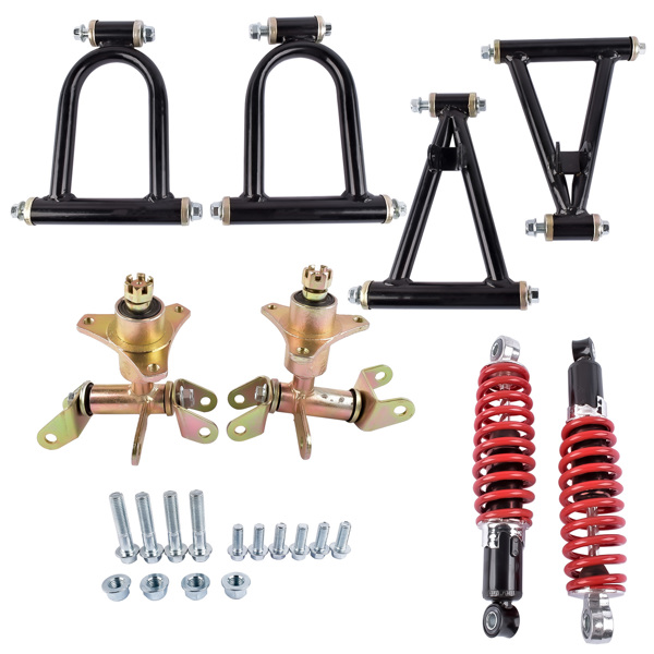 Front Suspension + Shock Swing Arm Set Replacement Kit for ATV Quad Bike Go Kart