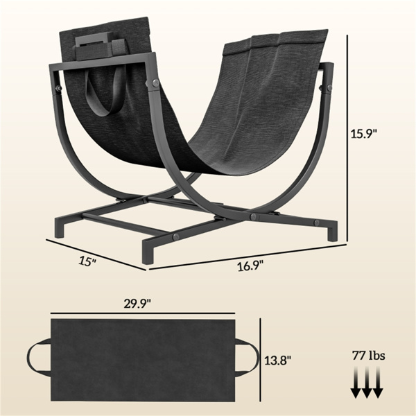 Firewood Rack、Heavy Duty Wood Storage Holder 