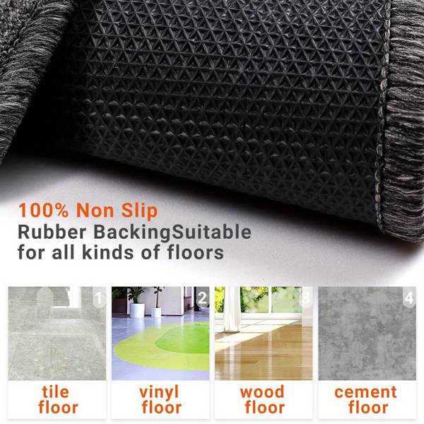 1 pc Laundry Room Rug or Mats(31.5X17.3In and 47.2X17.3In),  Non Skid And Under The Sink Anti Fatigue Mats For Hallway Laundry Room, Indoor Door Mats, Hallways Runners Rug(Not available on weekends)