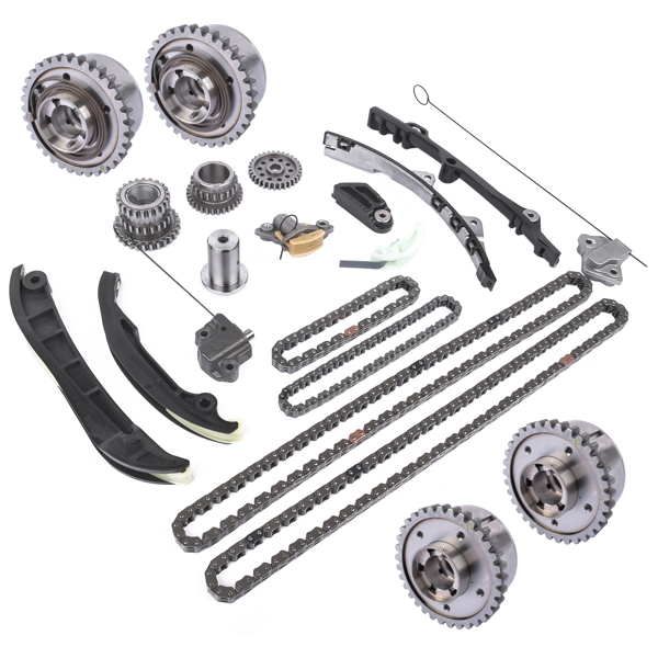 Timing Chain VVT Gear Kit Fits Chrysler Town & Country Dodge Jeep Ram 1500 3.6L 5184356AE 05184356AD 05184357AE