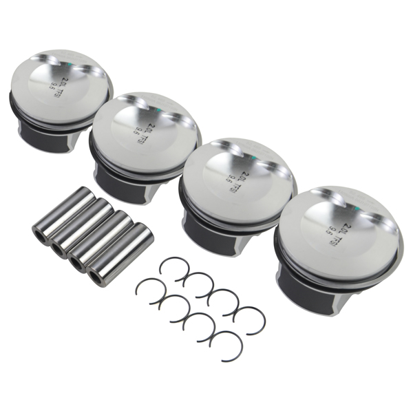 Pistons Set Ø21mm for VW Golf Jetta Scirocco Audi TT Q3 A3 Skoda Seat Leon CDNC 06H107065BE 06H107065DM