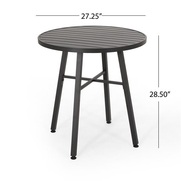 3PC METAL BISTRO SET