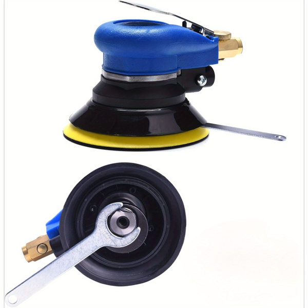 6" 10000-RPM High Rotating Speed Tool for Rust Removal Pneumatic polishing machine, Sanding and Fine Polishing of Iron, Wood, Plastic, Metal, Rubber, Stone, Marble