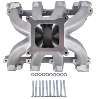 28097 Intake Manifold Single Plane Aluminum for GM Gen III/IV LS Engines with LS1/LS2/4.8/5.3/6.0L