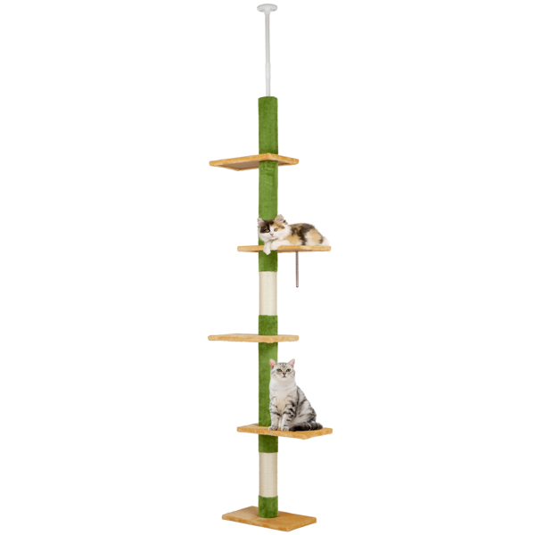 90-106inch Cat Tree Cat Tower for Indoor Cats