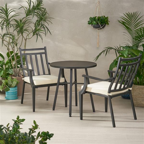 3PC METAL BISTRO SET