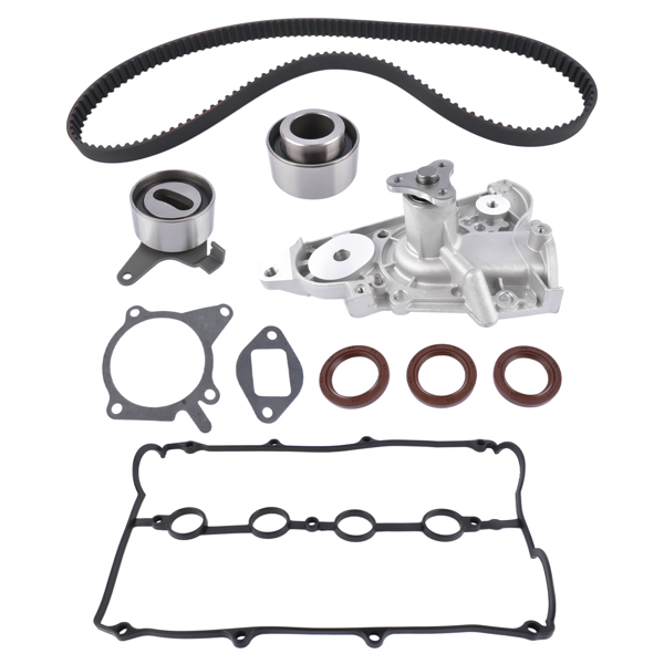 Timing Belt Kit & Water Pump for Mazda Miata MX5 1994-2000 1.8L l4 GAS DOHC BP05-10-235 BP05-10-235A BP05-10-235B BP05-10-235C B660-12-700D B660-12-730A B6BF-15-010F B660-12-730C B657-12-205