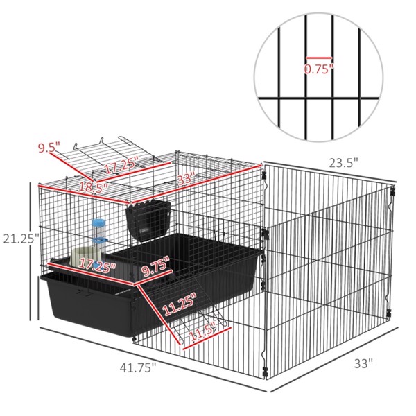 Small Animal Playpen Cage 