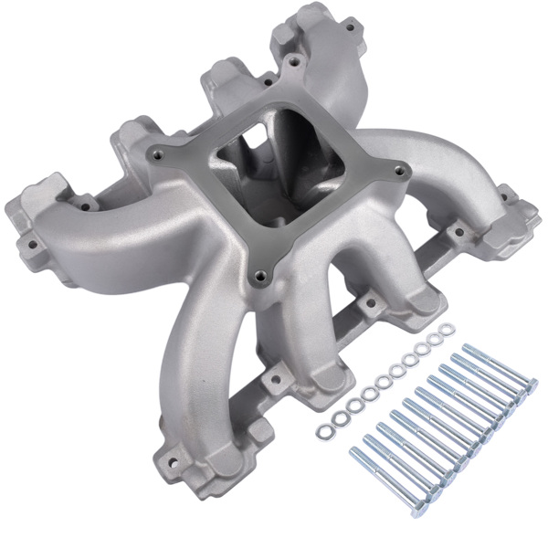 28097 Intake Manifold Single Plane Aluminum for GM Gen III/IV LS Engines with LS1/LS2/4.8/5.3/6.0L