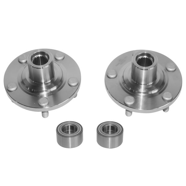 Pair Front Wheel Hub & Bearing Assembly for Toyota Camry Avalon Highlander 3.5L 2004-2010 SPK400 510063 930-400 4350228090 43502AA01011 538-58863 7T411215B