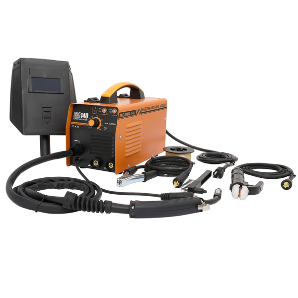 MIG/MMA-140Gas Shielded Welding Manual Arc Welding dual-Purpose Electric Welding Machine 110V U.S.Standard