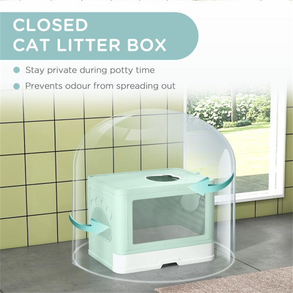 Fully Enclosed Cat Litter Box/Cat Litter Box 