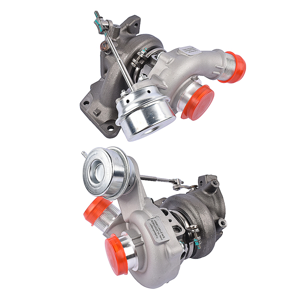 Left+Right Side Turbo Turbochargers for 2015-2017 Ford F-150 2.7L V6 Engines