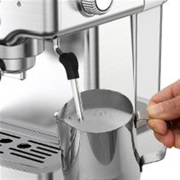 Espresso Machine,20 bar espresso machine with milk frother for latte,cappuccino,Machiato,for home espresso maker,1.8L Water Tank,Stainless Steel Complimentary ESE Filter Ban on Amazon, Temu