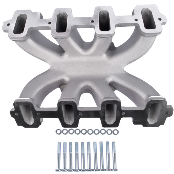 28097 Intake Manifold Single Plane Aluminum for GM Gen III/IV LS Engines with LS1/LS2/4.8/5.3/6.0L