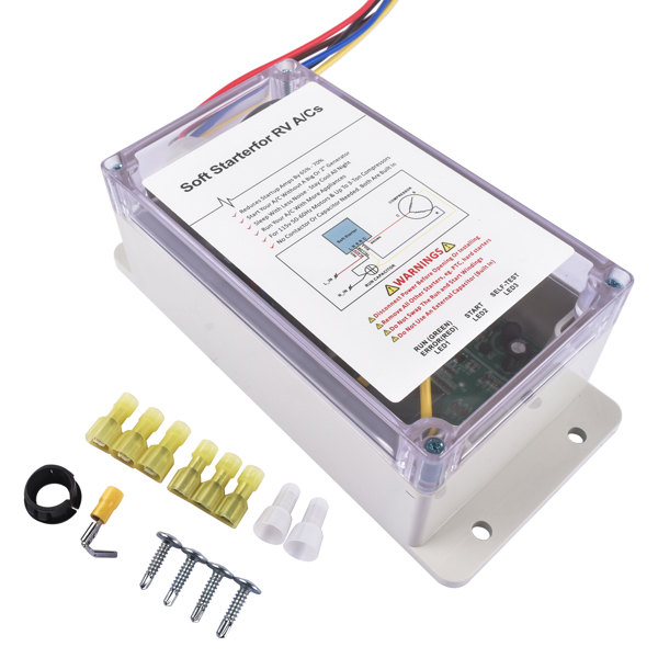 Enables Easy Start an A/C & Appliances on RV A/C Soft Starter Smart Control Kit