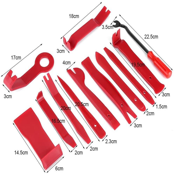 14 Piece Car Door Plastic Trim Panel Dash Installation Removal Pry Tool Kit Set