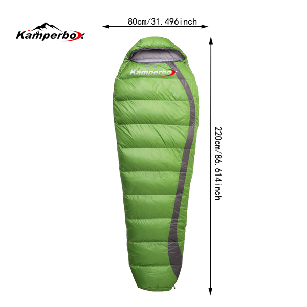  Kamperbox Down Sleeping Bag Ultra Light Sleeping Bag Winter Sleeping Bag Camping Equipment Light Sleeping Bag Camping