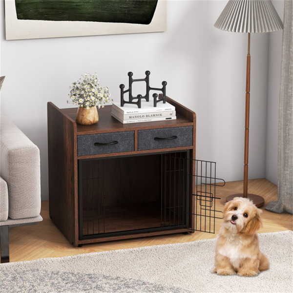 Pet furniture, dog cage with furniture