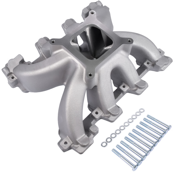 28097 Intake Manifold Single Plane Aluminum for GM Gen III/IV LS Engines with LS1/LS2/4.8/5.3/6.0L