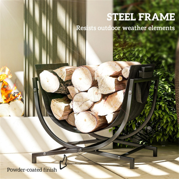 Firewood Rack、Heavy Duty Wood Storage Holder 