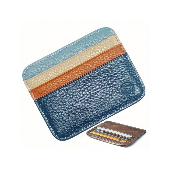 Coin Purse RFID Blocking Slim Wallet Travel Accessory for Men Women